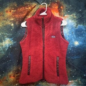 Patagonia Women’s Reversible Los Gatos Teddy Vest Size Small